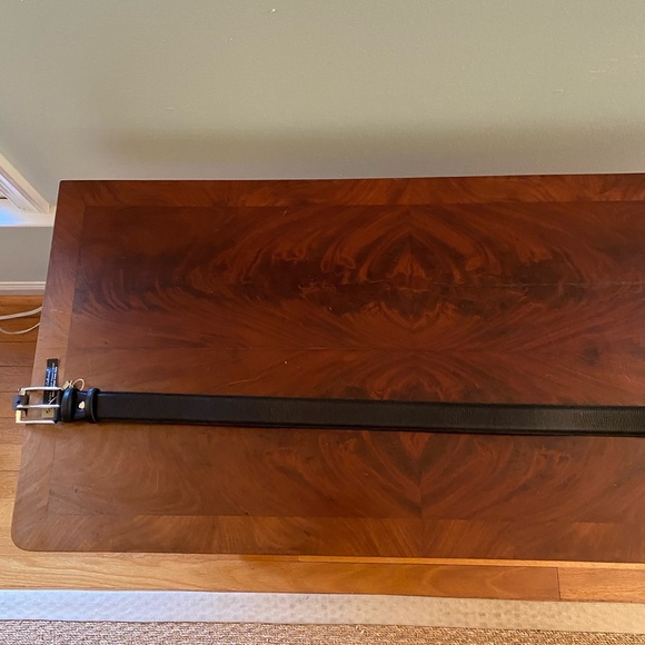 Jos. A. Bank Italian Soft Leather Black Belt Size 44 New with Tag - Picture 8 of 9